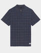 THRILLS Warped State Mens Quarter Zip Polo Shirt image number 1