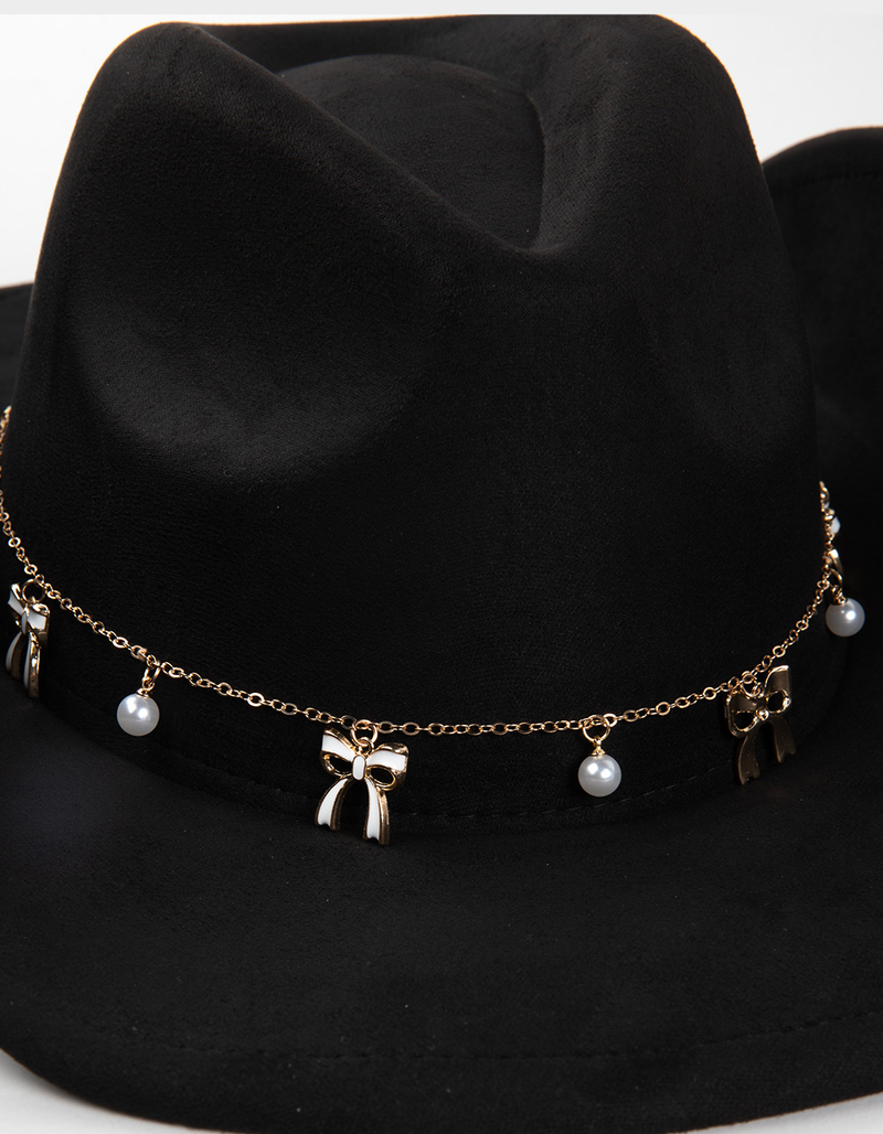 Bow Charm Cowboy Hat image number 2