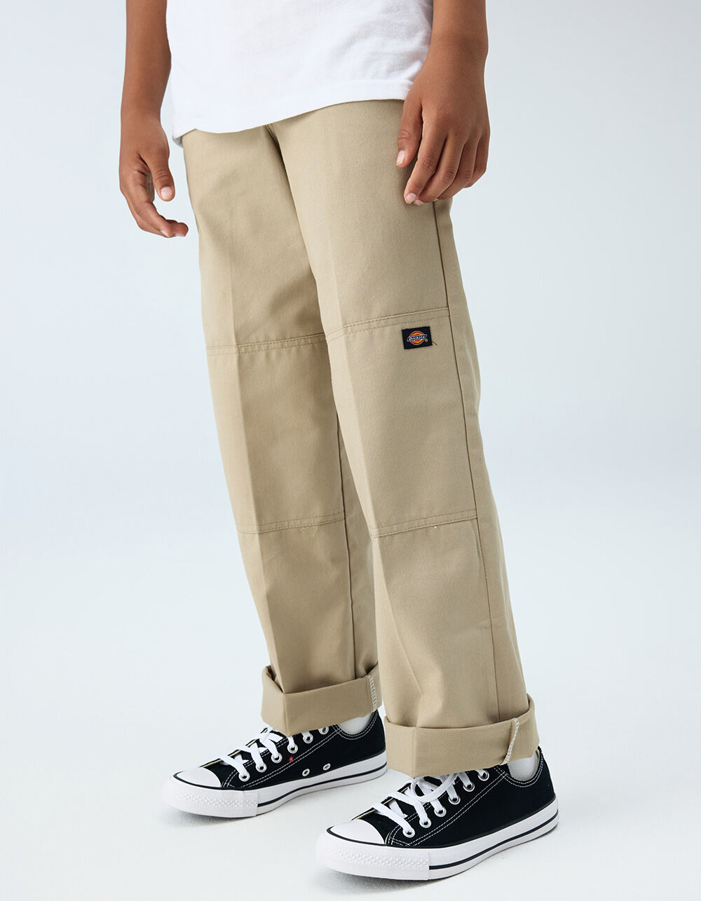 DICKIES Double Knee Boys Pants - KHAKI | Tillys