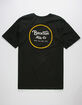 BRIXTON Wheeler II Mens T-Shirt image number 1