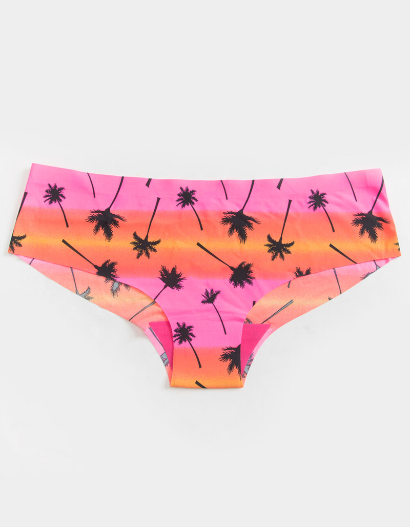 FULL TILT Palm Print Lasercut Cheeky Panties image number 0