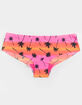 FULL TILT Palm Print Lasercut Cheeky Panties image number 1