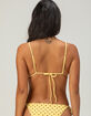DAMSEL Polka Dot Reversible Triangle Bikini Top image number 3