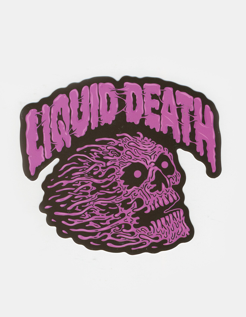 LIQUID DEATH Pink Sticker image number 0