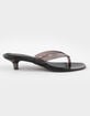 BAMBOO Stacy Womens Jelly Kitten Heels image number 1