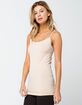 FULL TILT Essential Womens Nude Seamless Cami image number 2