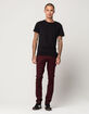 RSQ Seattle Mens Skinny Tapered Stretch Chino Pants image number 5