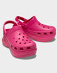CROCS Bae Womens Platform Clogs image number 1