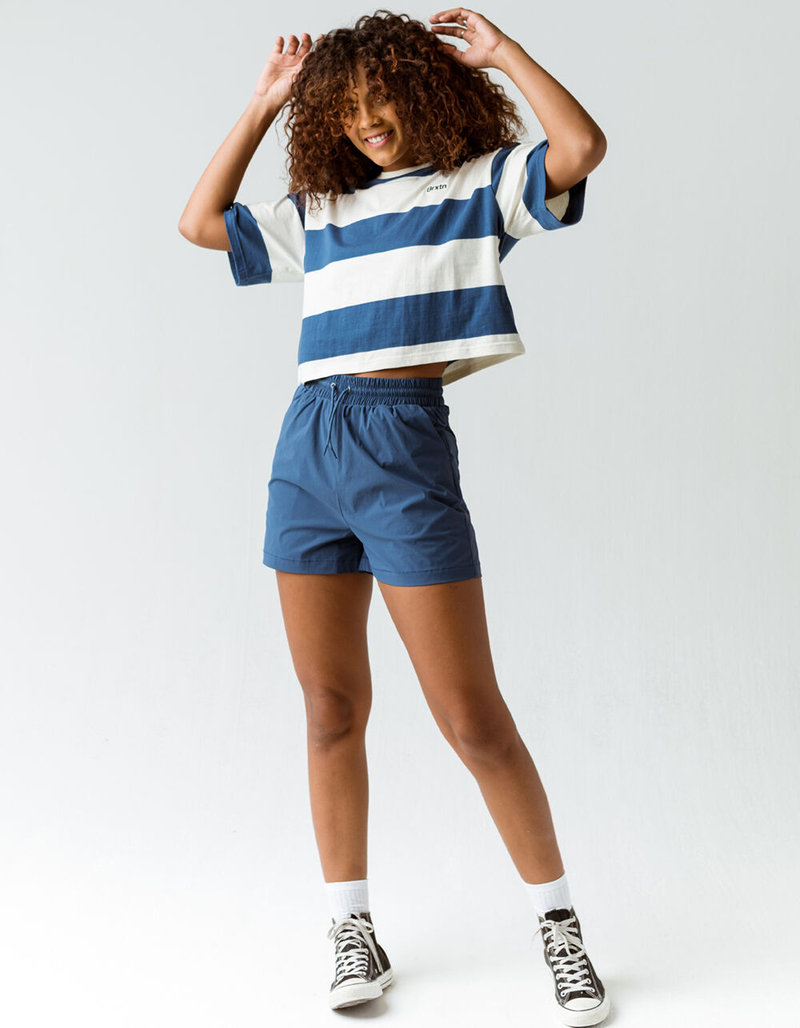 BRIXTON Capitol Womens Stretch Chino Shorts image number 4