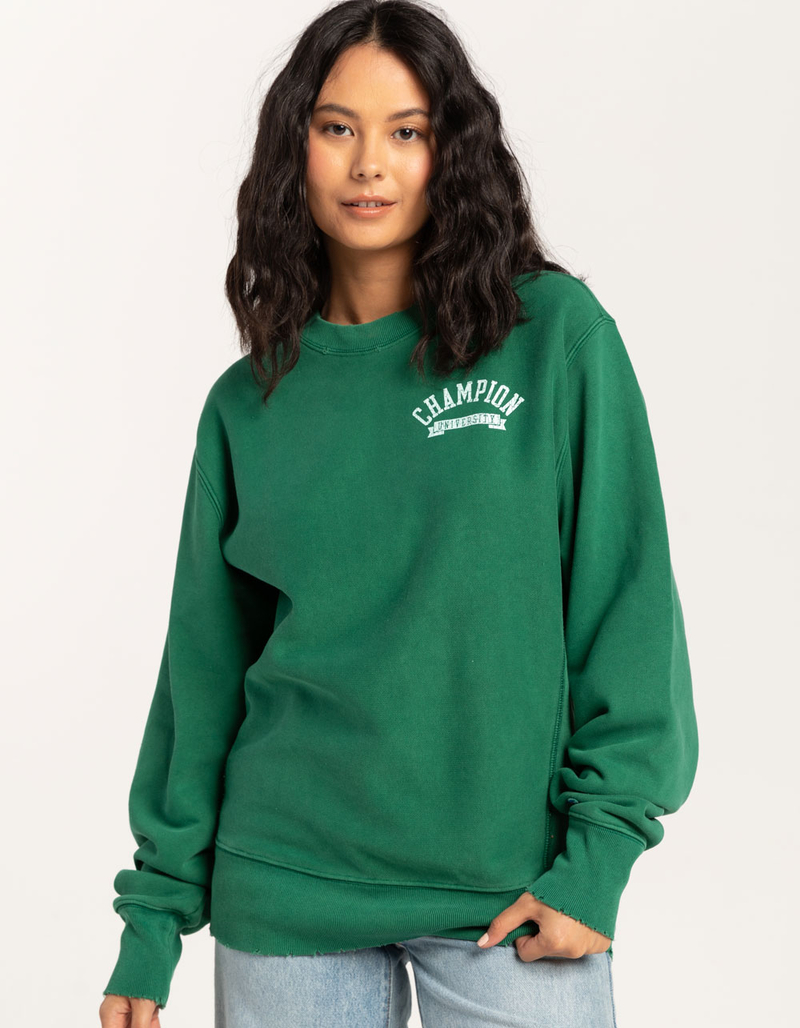 CHAMPION Time Capsule Womens Oversized Crewneck Sweatshirt image number 0