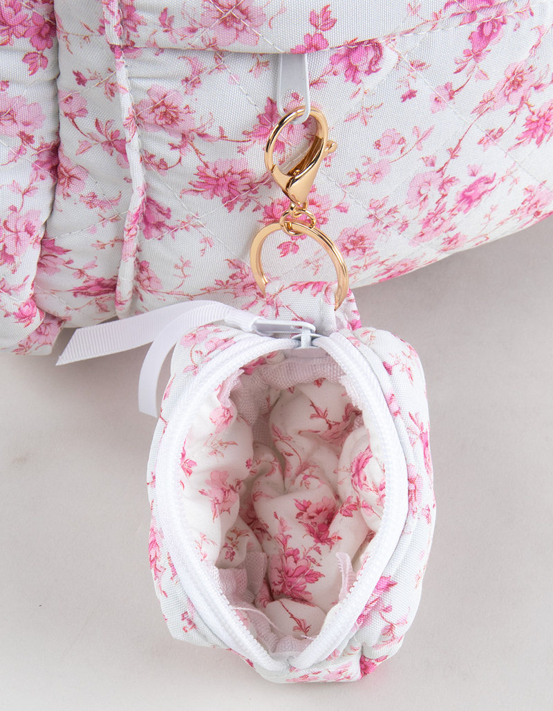 TILLYS Quilted Floral Backpack image number 8