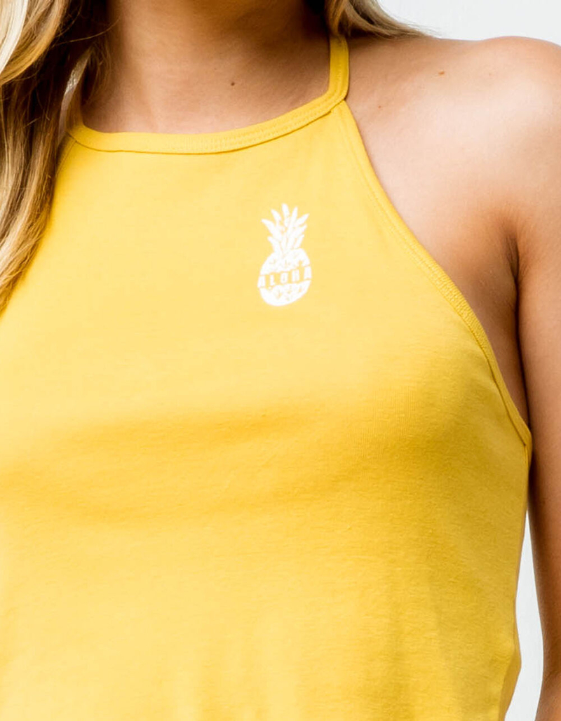 BILLABONG Aloha Womens Crop Halter Top image number 1