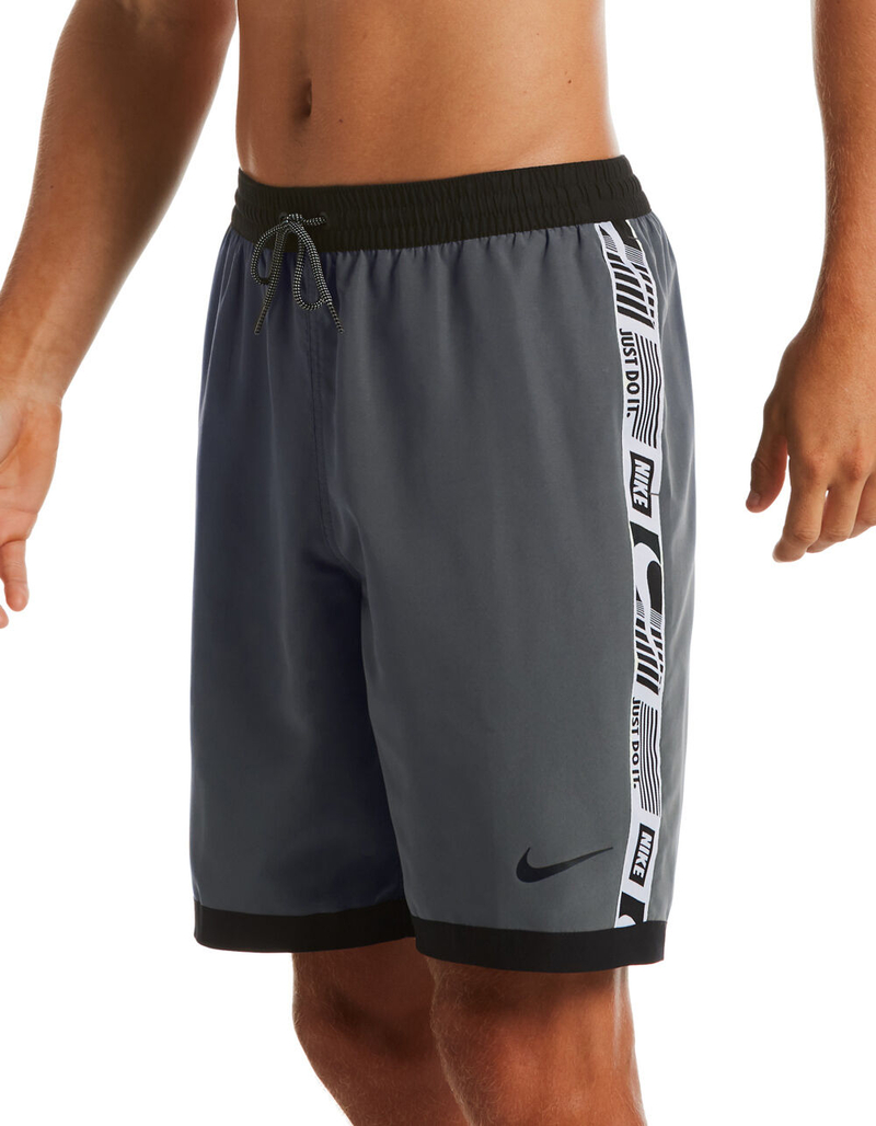 NIKE Funfetti Racer Mens Black Boardshorts image number 3