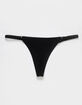 FULL TILT Rib Micro Strappy Thong image number 1