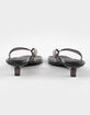BAMBOO Stacy Womens Jelly Kitten Heels image number 4