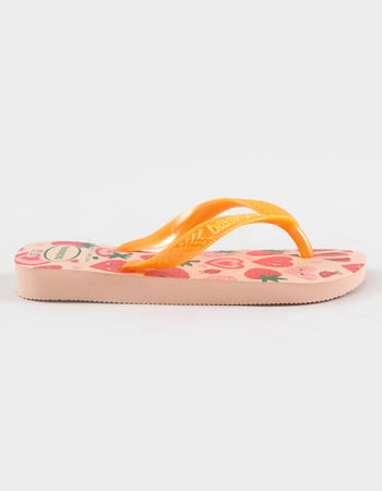 HAVAIANAS Flores Girls Flip Flops Alternative Image