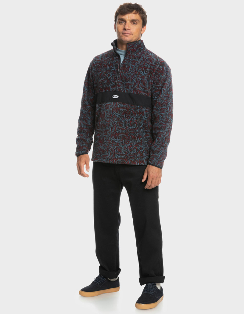 QUIKSILVER Saturn Polar Mens Half Zip Fleece Pullover image number 6