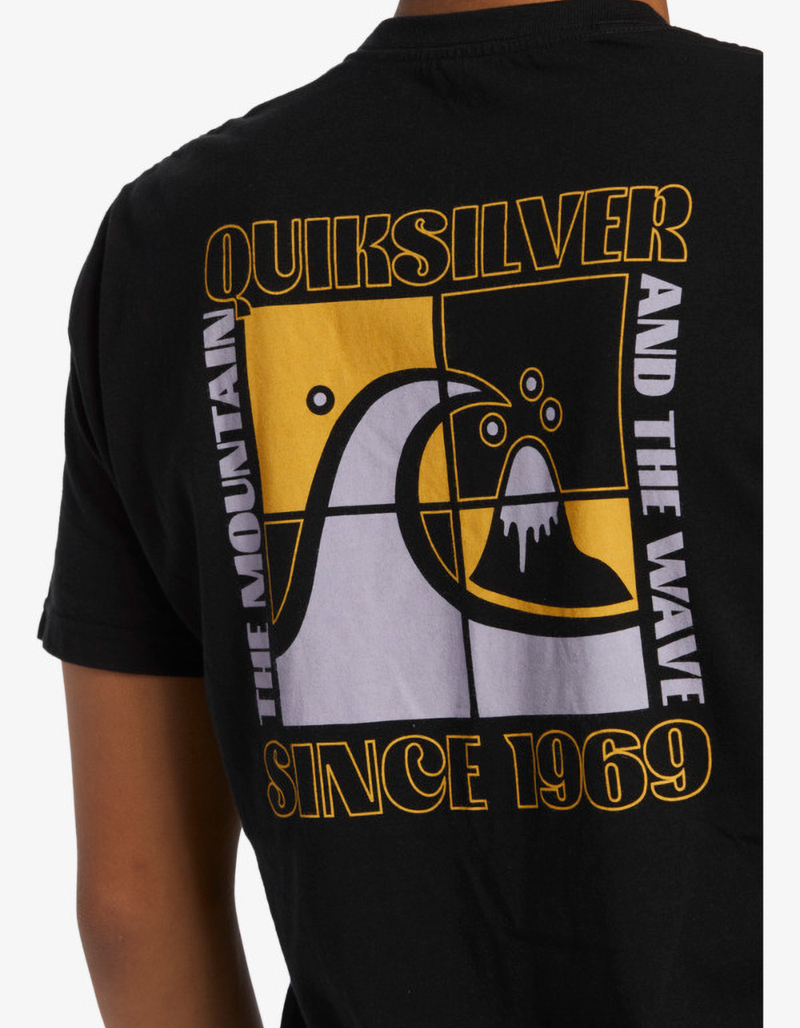 QUIKSILVER Quik Blocks Mens Tee image number 3