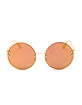 Rimless Rose Round Sunglasses image number 2