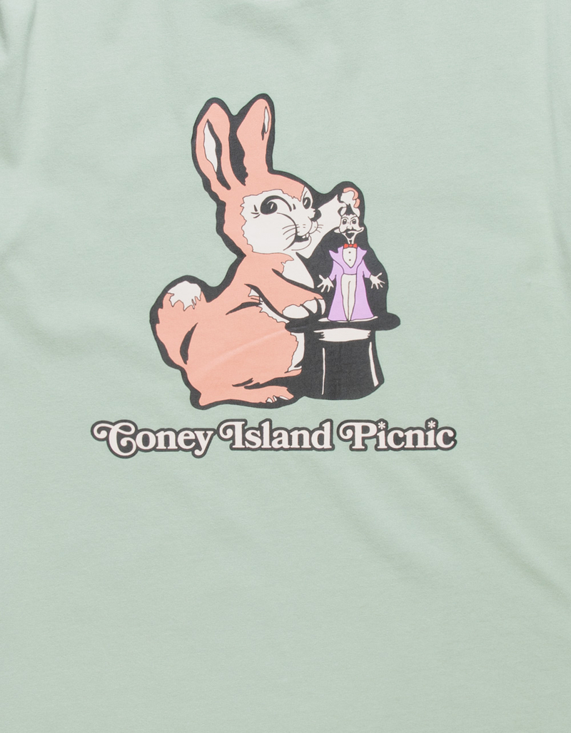 CONEY ISLAND PICNIC Magic Rabbit Mens Tee image number 2