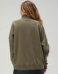 NOISY MAY Alden Womens Quarter Zip Sweatshirt image number 4