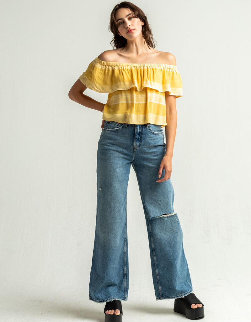 O'NEILL Keagan Womens Off The Shoulder Top image number 3