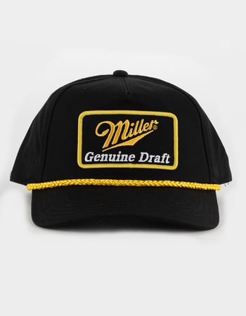AMERICAN NEEDLE Miller Genuine Draft Roscoe Mens Snapback Hat Primary Image