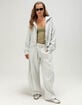 BDG Urban Outfitters Hoxton Womens Crop Zip-Up Hoodie image number 2