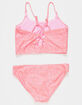 RAISINS Karma Surfing Long Bralette Girls Bikini Set image number 2