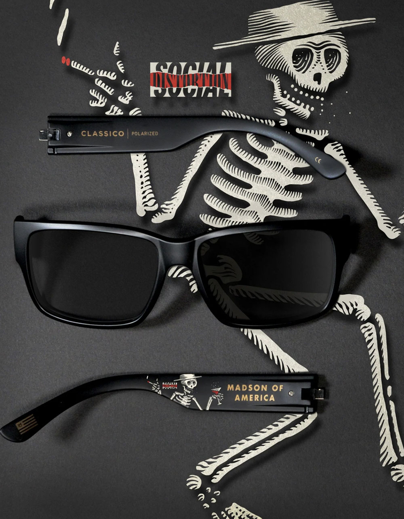 MADSON x Social Distortion Classico Polarized Sunglasses image number 5