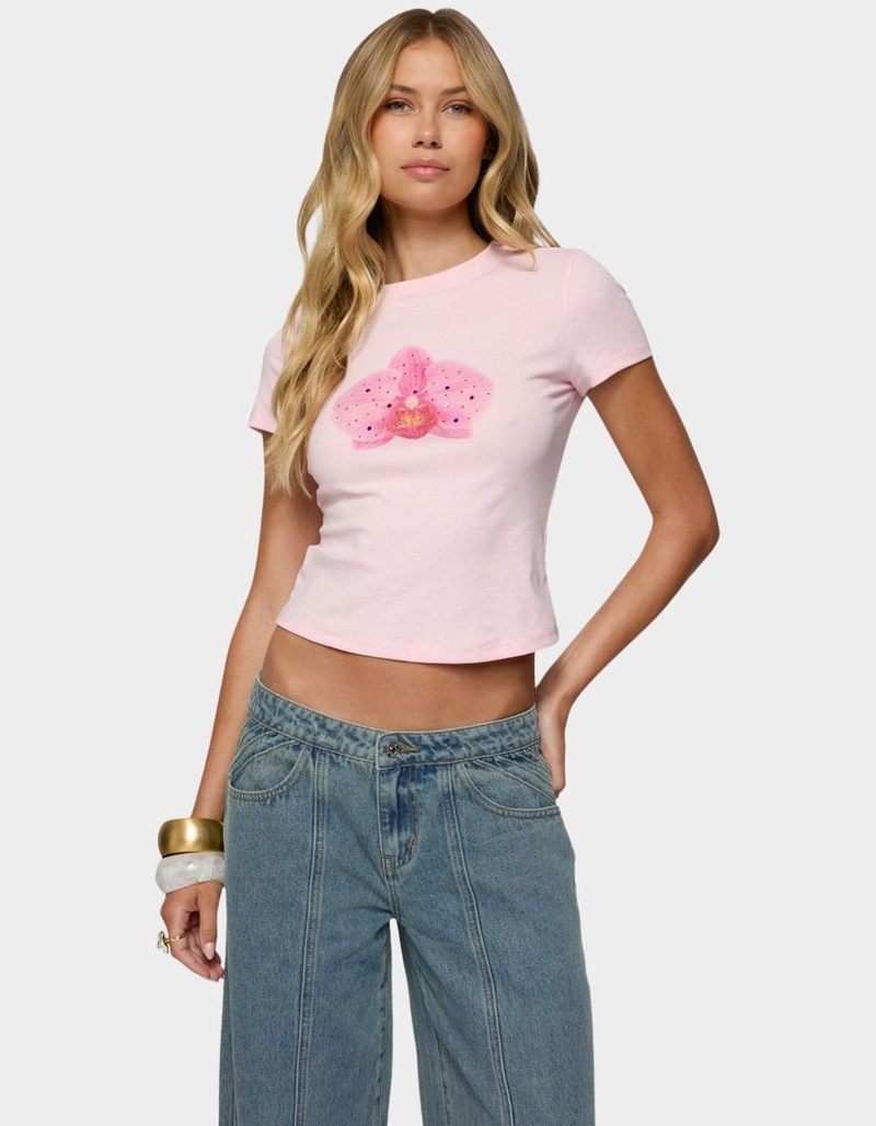 EDIKTED Orchid Gemstone Tee image number 0