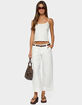EDIKTED Odettia Sheer Cotton Pants image number 5
