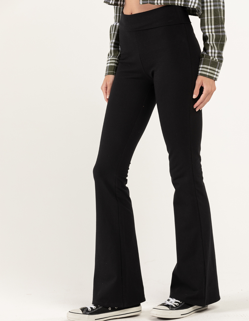 FULL TILT Essentials Womens Flare Leggings image number 6