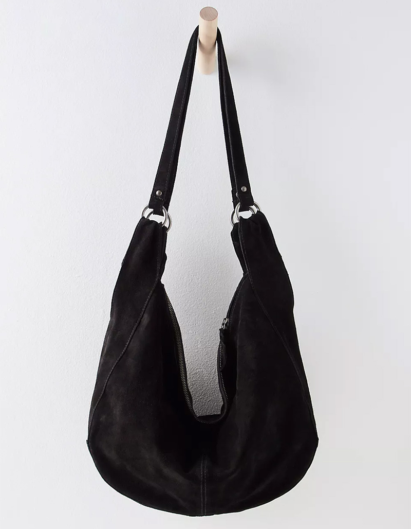 FREE PEOPLE Roma Suede Tote Bag image number 0