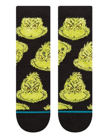 STANCE x The Grinch Mean One Boys Crew Socks Alternative Image