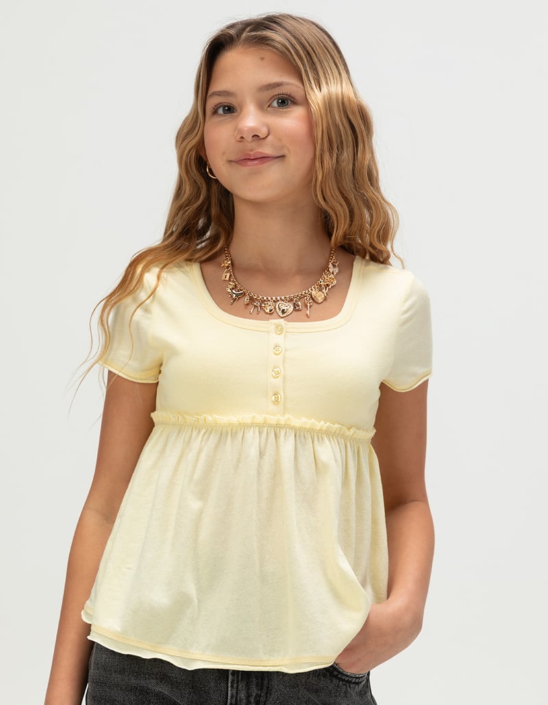 RSQ Girls Babydoll Top image number 0