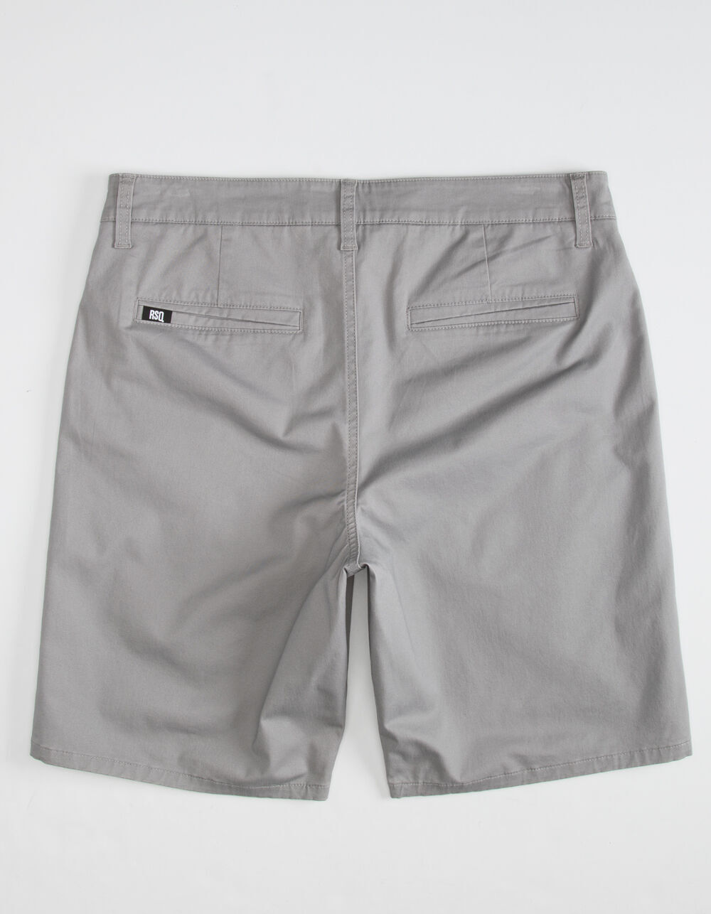 RSQ Mid Length Mens Gray Chino Shorts 