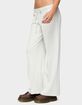 EDIKTED Cicilia Straight Leg Ribbed Pants image number 2
