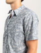 RSQ Mens Ditsy Floral Button Up Shirt image number 7