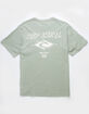 RIP CURL Fade Out Icon Mens Tee image number 1