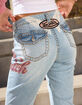 VON DUTCH Low Rise Flap Pocket Womens Bootcut Jeans image number 9