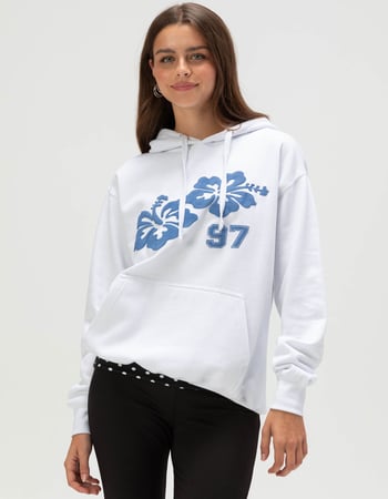 RSQ Womens Hibiscus 97 Hoodie Primary Image