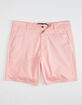 RSQ Short Mens Light Pink Chino Shorts image number 5