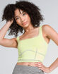 BDG Urban Outfitters Sports Seamless Womens Lime Tank image number 1