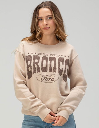 FORD BRONCO Built Wild Womens Crewneck Sweatshirt Primary Image