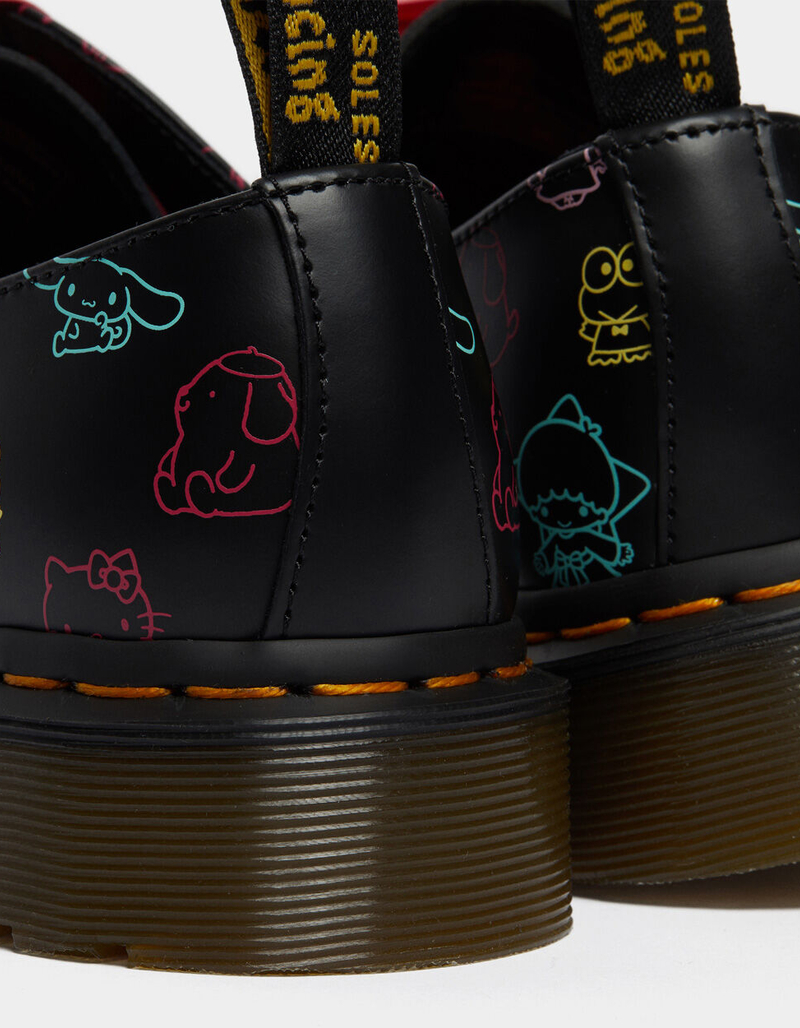 DR. MARTENS x Hello Kitty & Friends 1461 Smooth Leather Womens Oxford Shoes image number 4