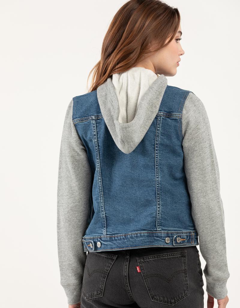LEVI'S Hybrid Womens Trucker Jacket image number 2