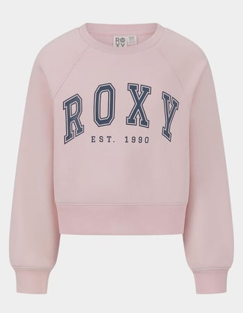 ROXY Collegiate Girls Crewneck Sweatshirt Primary Image
