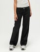 RSQ Girls Low Rise Wide Leg Jeans image number 4