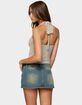 EDIKTED Lovina Textured Striped Halter Top image number 3